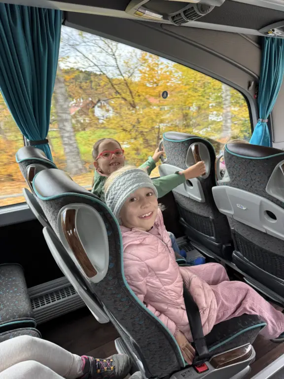 Schule Hugfling Aktuelles Bustraining Busfahrt 1