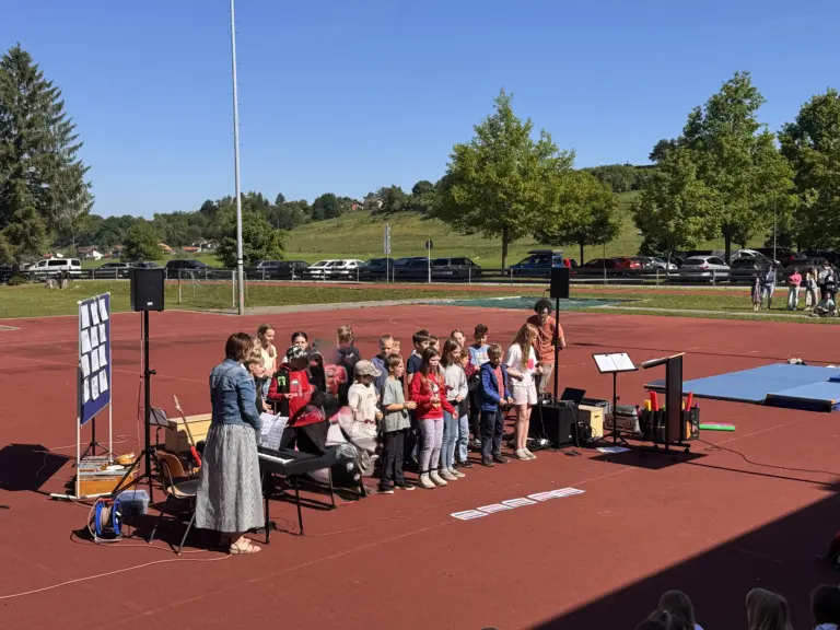 Schule Hugfling Aktuelles Musiktag Klasse 4