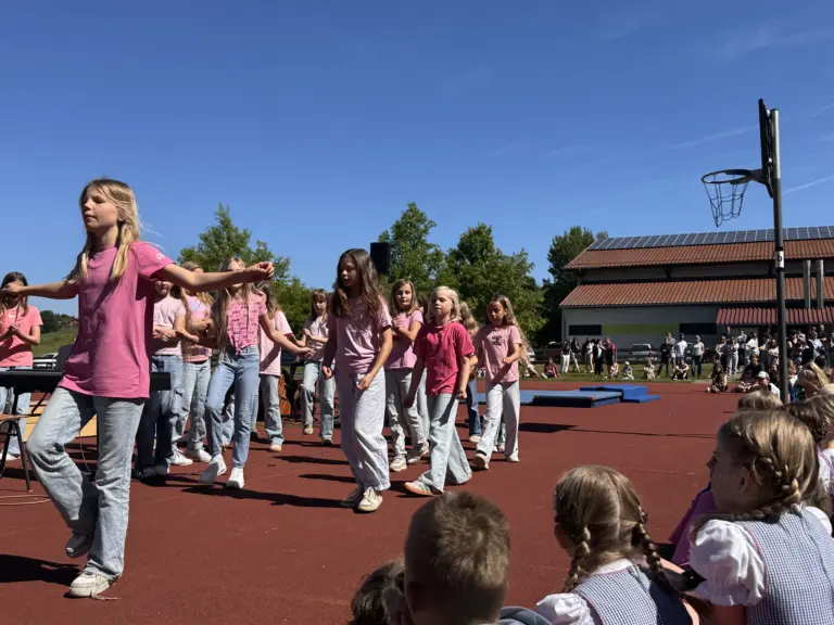 Schule Hugfling Aktuelles Musiktag Tanz rosa 2