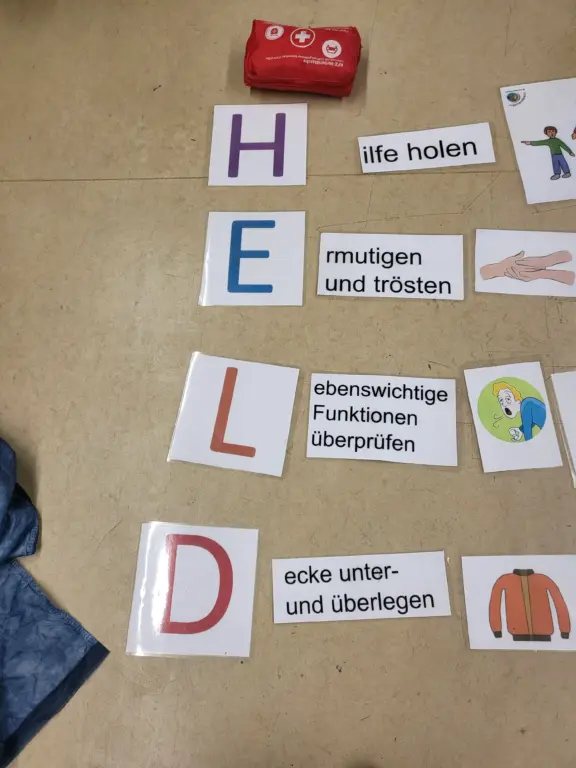 Schule Huglfing Akteuelles Juniorhelfer HELD