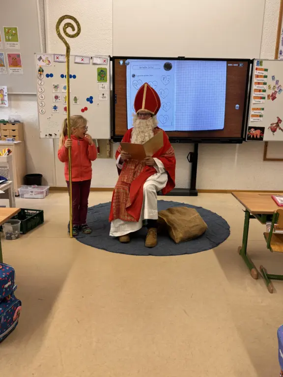 Schule Huglfing Akteuelles Nikoalaus