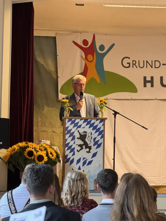 Schule Huglfing Aktuelles Abschlus Mittelschule Bürgermeister Obehausen