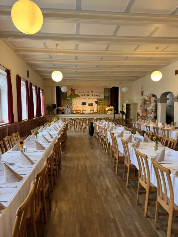 Schule Huglfing Aktuelles Abschlus Mittelschule Saal