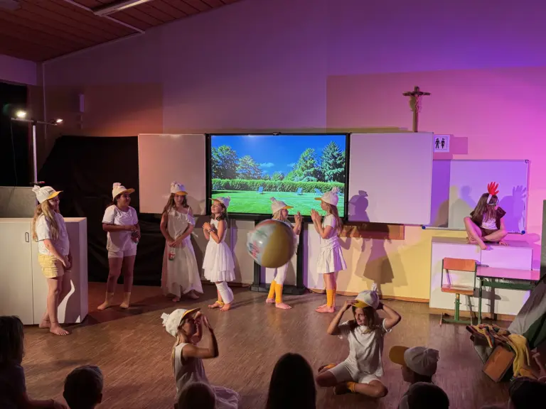 Schule Huglfing Aktuelles Der große Platsch Spiele