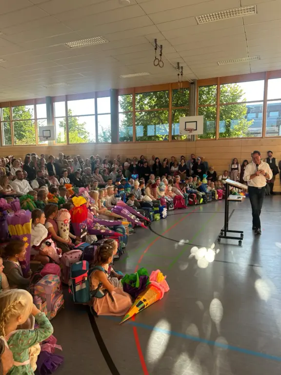 Schule Huglfing Aktuelles Einschulung Rede Schulleiter