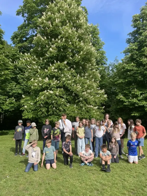 Schule Huglfing Aktuelles Schullandheim Gruppenbild