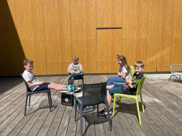 Schule Huglfing Aktuelles Schullandheim Terasse