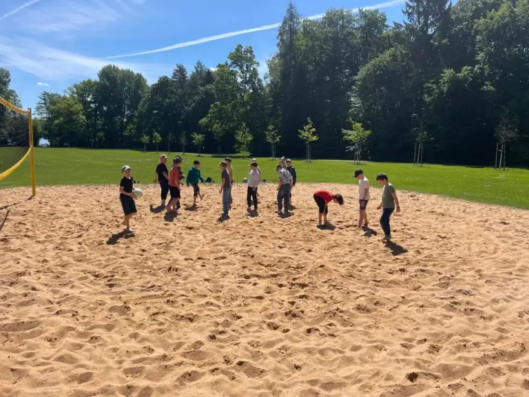 Schule Huglfing Aktuelles Schullandheim Volleyball