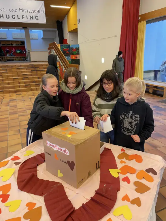 Schule Huglfing Aktuelles Valentinstag eins
